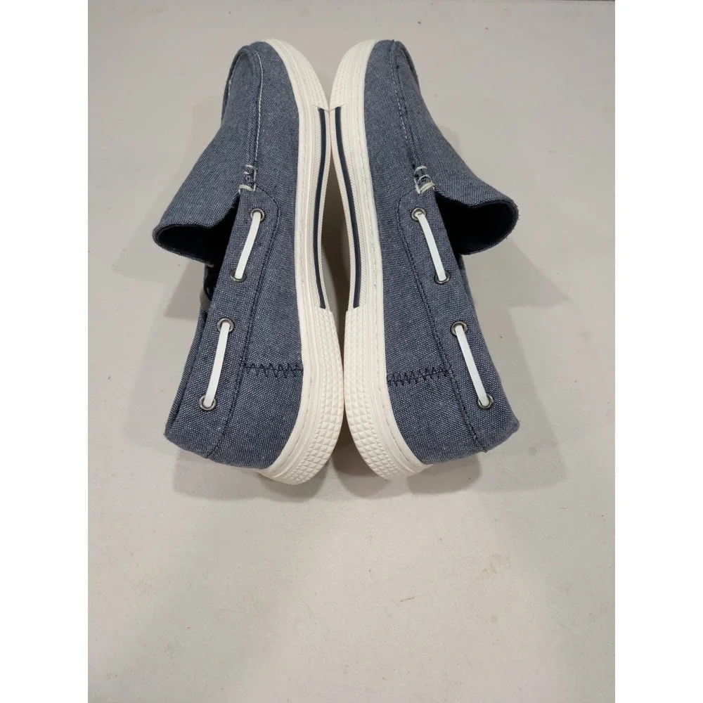 KENNETH COLE REACTION Blue  And White BOAT SHOES US 10